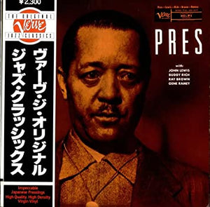 LESTER YOUNG | PRES - JAPAN - MONO - 1981 REISSUE - NO OBI