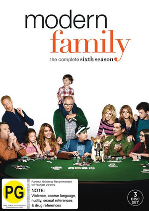 MODERN FAMILY COMPLETE SEASON 6 (3DVD)