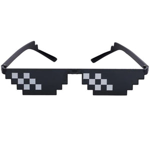 DEAL WITH IT PIXEL SUNGLASSES THUG LIFE