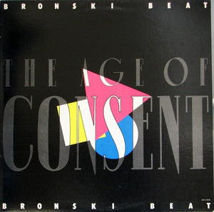 BRONSKI BEAT | AGE OF CONSENT - US - SOME SLEEVE WEAR