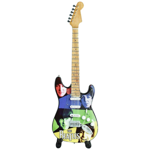 BEATLES MINIATURE GUITAR FIGURINE