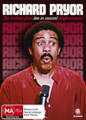 RICHARD PRYOR HISTORIC FIRST LIVE IN CONCERT PERFORMANCE