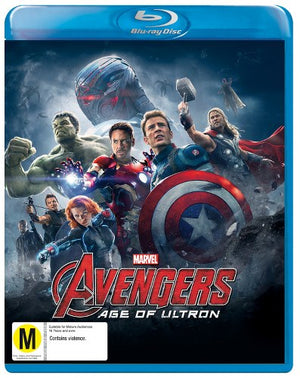 MOVIE BLACT | AVENGERS AGE OF ULTRON (BLU - RAY)