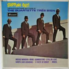 QUARTETTE TRES BIEN | STEPPING OUT - ROUGH - STICKER ON COVER