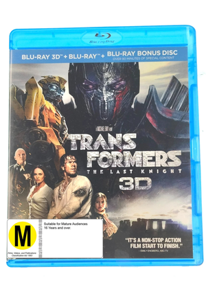 MOVIE BLUACT | TRANSFORMERS 5 LAST KNIGHT (3BLU-RAY)