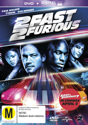 MOVIE ACT | 2 FAST 2 FURIOUS (DVD)