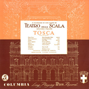 PUCCINI | TOSCA - CALLAS DI STEFANO GOBBI LA SCALA SABATA