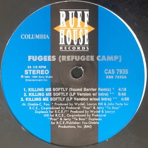 FUGEES | KILLING ME SOFTLY - 12 - COMPANY SLEEVE