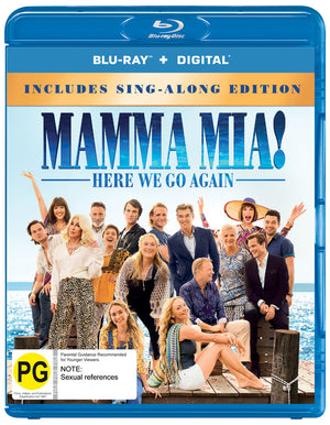MOVIE BLMUL | MAMMA MIA HERE WE GO AGAIN (BLU - RAY)