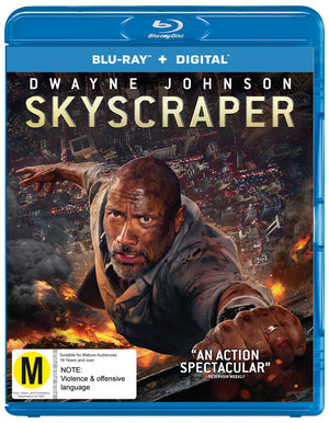 MOVIE BLACT | SKYSCRAPER (BLU RAY)