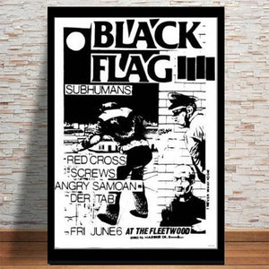 BLACK FLAG FLEETWOOD POSTER 655