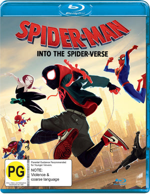 MOVIE BLUFAM | SPIDERMAN INTO THE SPIDER VERSE (BLU-RAY)