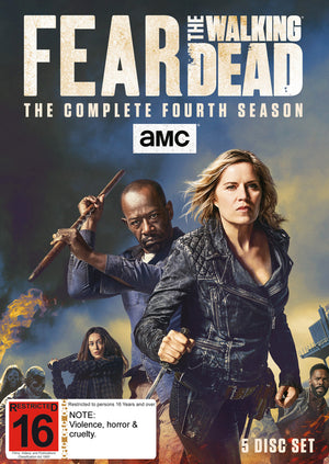 FEAR THE WALKING DEAD | FEAR THE WALKING DEAD SEASON 4 (5DVD)
