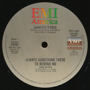 NAKED EYES | ALWAYS SOMETHING THERE TO REMIND ME - 12 - NO COVER