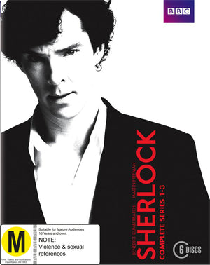 SHERLOCK SEASON 1 - 3 (6DVD)