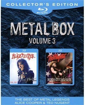 ALICE COOPER / TED NUGENT | METAL BOX VOL 3 - ALICE COOPER AND TED NUGENT (BLU-RAY)