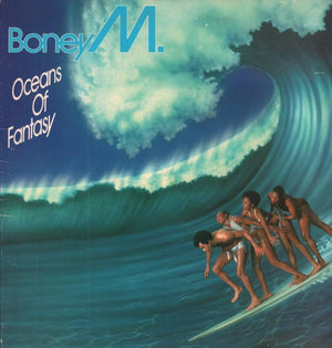 BONEY M | OCEANS OF FANTASY - NZ - STICKER DAMAGE