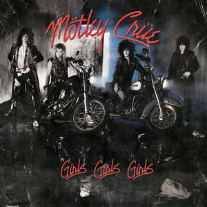MOTLEY CRUE | GIRLS GIRLS GIRLS - 30TH ANNIVERSARY - BLUE/BLACK VINYL