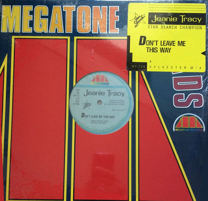 JEANIE TRACY | DONT LEAVE ME THIS WAY - 12 - MEGATOME COMPANY SLEEVE