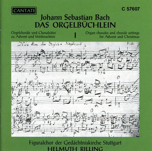 J.S. BACH^HELMUTH RILLING | ORGAN CHORALES & SETTINGS FOR CHRISTMAS & ADVENT