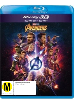 MOVIE BLACT | AVENGERS INFINITY WAR (BLU-RAY)