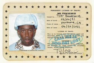 TYLER THE CREATOR LICENSE  CALL ME POSTER 486