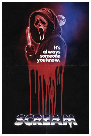 SCREAM RETRO MOVIE POSTER MAXI 563