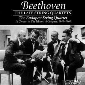 LUDWIG VAN BEETHOVEN^BUDAPEST QUARTET | LATE STRING QUARTETS