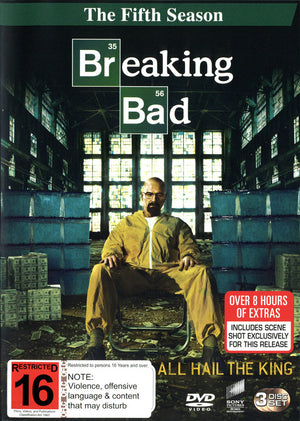 BREAKING BAD | BREAKING BAD SEASON 5 (3DVD / UV)