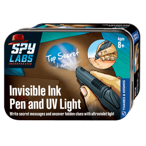 INVISIBLE INK PEN AND LIGHT SPY LABS KIT