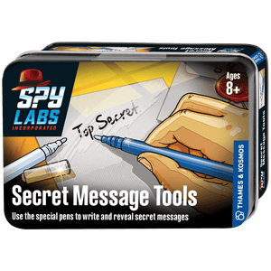 SECRET MESSAGE INVISIBLE INK SPY LABS KIT
