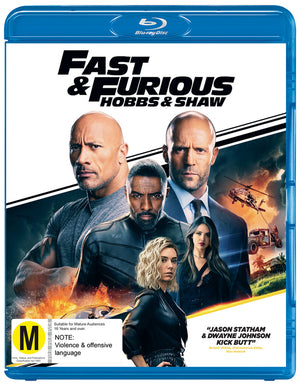 MOVIE BLUACT | FAST AND FURIOUS HOBBS AND SHAW (BLURAY)