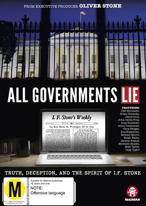 MOVIE DO | ALL GOVERNMENTS LIE - TRUTH DECEPTION AND THE SPIRIT OF IF STONE