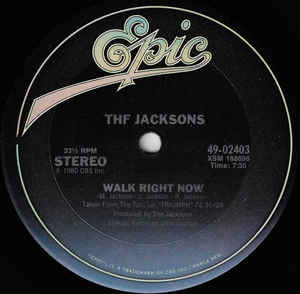 JACKSONS | WALK RIGHT NOW 12 - GENERIC SLEEVE