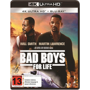 MOVIE BLUACT | BAD BOYS FOR LIFE (4K ULTRA HD / BLU RAY)