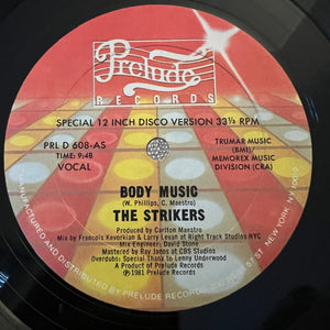 STRIKERS | BODY MUSIC - 12 - PRELUDE SLEEVE