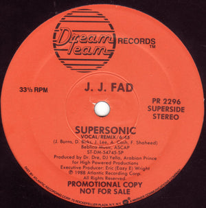 JJ FAD | SUPERSONIC - 12 - PROMO WITH HYPE