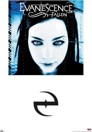 EVANESCENCE FALLEN POSTER 271  (22.375" X 34" SIZE)