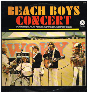 BEACH BOYS | BEACH BOYS CONCERT - NZ - WRITING ON BACK COVER