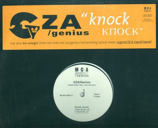 GZA / GENIUS | KNOCK KNOCK - 12