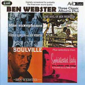 BEN WEBSTER | THREE CLASSIC ALBUMS PLUS (2CD)
