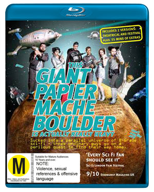 MOVIE BLUSCI | THIS GIANT PAPIER MACHE BOULDER IS ACTUALLY REALLY HEAVY (BLURAY)