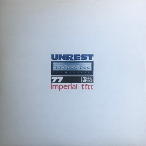 UNREST | IMPERIAL FFRR - 2009 CLEAR WAX REISSUE