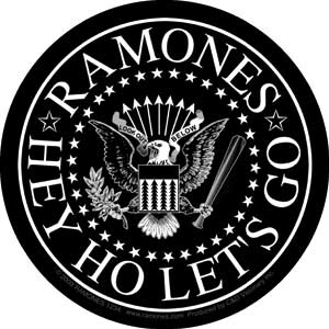 RAMONES EAGLE LOGO STICKER