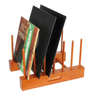 VINYL RECORD STAND WOOD SELF ASSEMBLY GK-R33