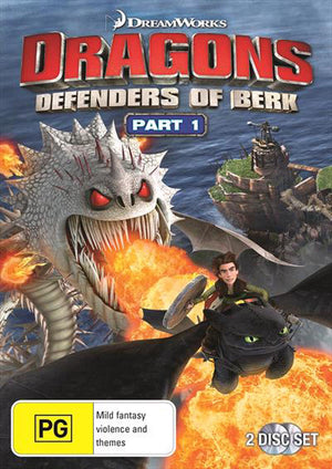 MOVIE FA | DRAGONS - DEFENDERS OF BERK PART 1 (2DVD)