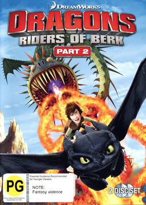 MOVIE FA | DRAGONS - RIDERS OF BERK PART 2 (2DVD)