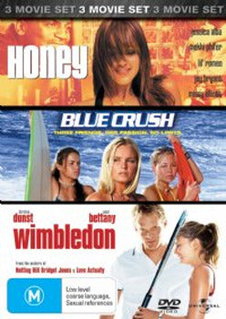 MOVIE DR | HONEY / BLUE CRUSH / WIMBLEDON (3DVD)