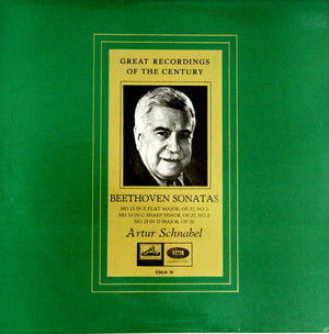 BEETHOVEN | PIANO SONATAS 13 14 15 - SCHNABEL