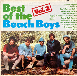 BEACH BOYS | BEST OF THE BEACH BOYS VOL 2 - SITTING ON WOOD COVER - US MONO
